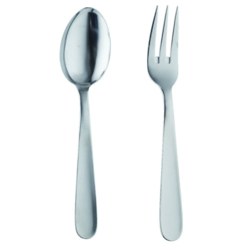 Cuillère et Fourchette de service 24.50cm